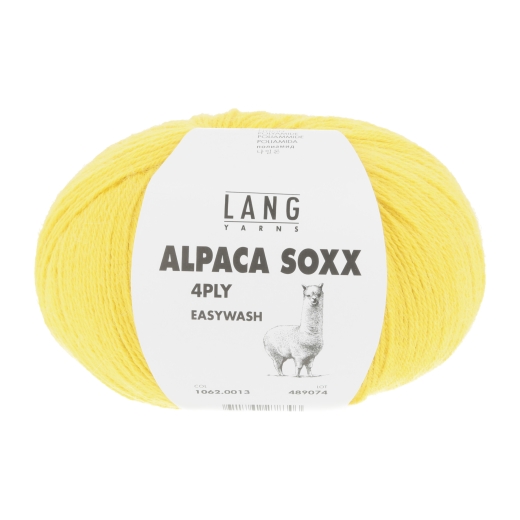 Lang Yarns Alpaca Soxx 4-fach - gelb