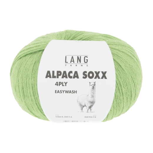 Lang Yarns Alpaca Soxx 4-fach - grün