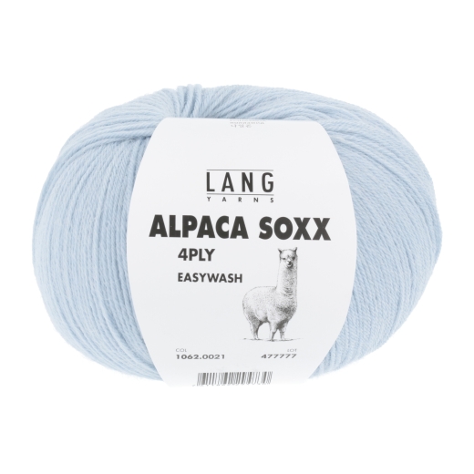 Lang Yarns Alpaca Soxx 4-fach - hellblau