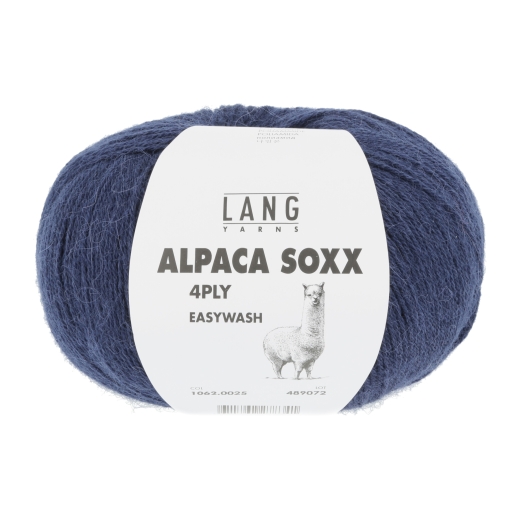 Lang Yarns Alpaca Soxx 4-fach - navy