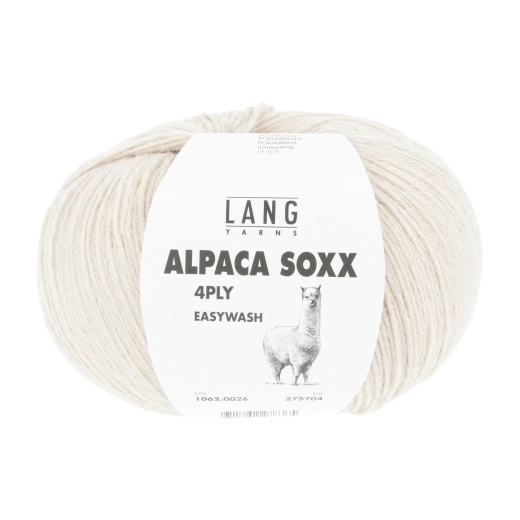 Lang Yarns Alpaca Soxx 4-fach - sand mélange