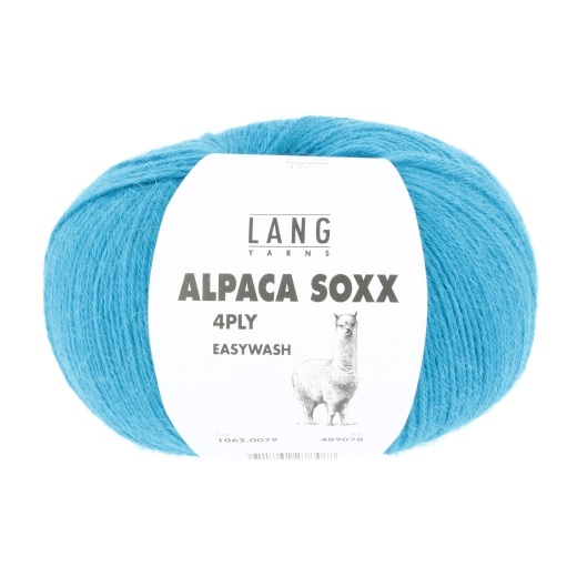 Lang Yarns Alpaca Soxx 4-fach - türkis