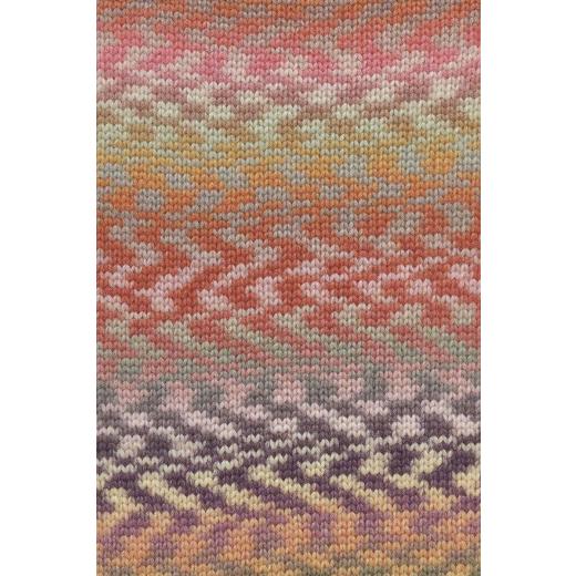 LANG YARNS Funky - ziegel-aubergine-efeu-rosa (0024)
