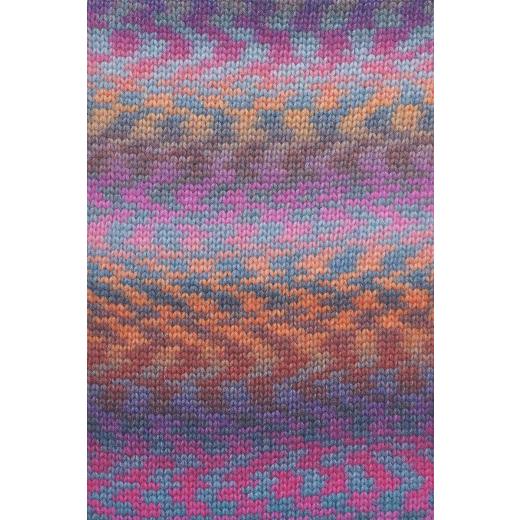 LANG YARNS Funky - hot pink-ozean-orange-petrol (0025)