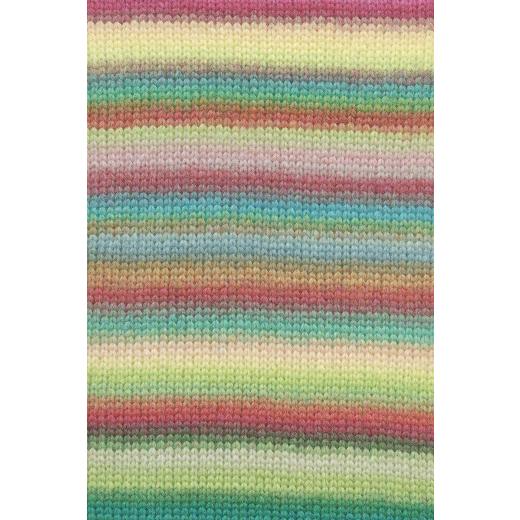 LANG YARNS Cloud - gelb-grün-türkis-pink (0029)