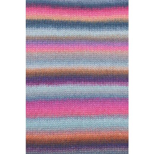 LANG YARNS Cloud - pink-eisblau-petrol-violett (0032)