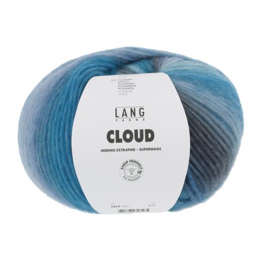 Cloud Lang Yarns - blau - türkis (0011)