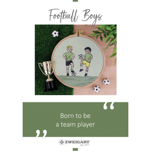 Zweigart - Football Boys - download PDF kostenlose Stickanleitung