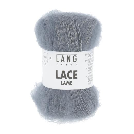 Lang Yarns Lace Lamé - schiefer (0005)