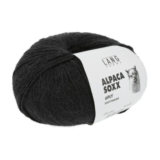 Alpaca Soxx 6-fach Lang Yarns - schwarz (0004)