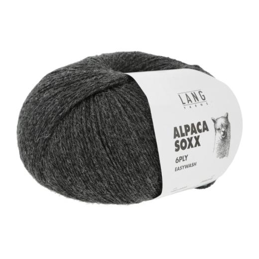 Alpaca Soxx 6-fach Lang Yarns - grau mélange (0005)