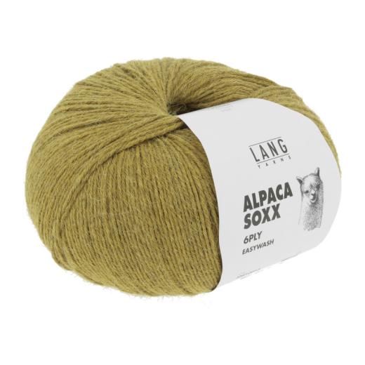 Alpaca Soxx 6-fach Lang Yarns - dunkelgelb mélange (0013)