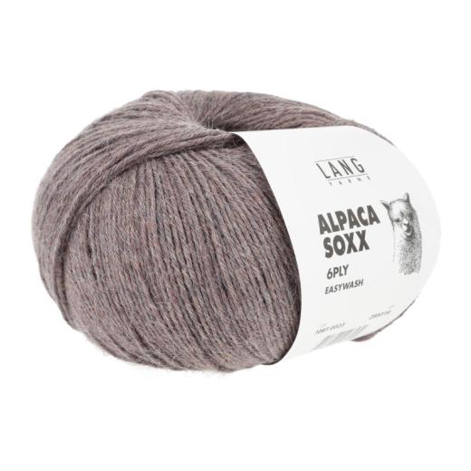 Alpaca Soxx 6-fach Lang Yarns - altrosa mélange (0023)