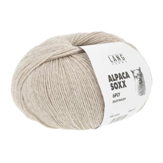 Alpaca Soxx 6-fach Lang Yarns - sand mélange (0026)