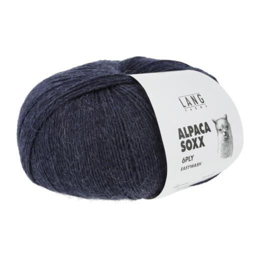 Alpaca Soxx 6-fach Lang Yarns - marine mélange (0035)