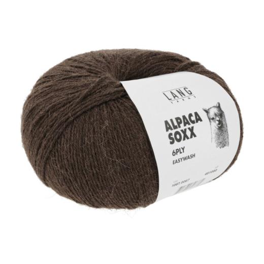 Alpaca Soxx 6-fach Lang Yarns - braun (0067)
