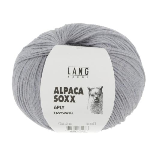 Alpaca Soxx 6-fach Lang Yarns - hellblau mélange (0120)