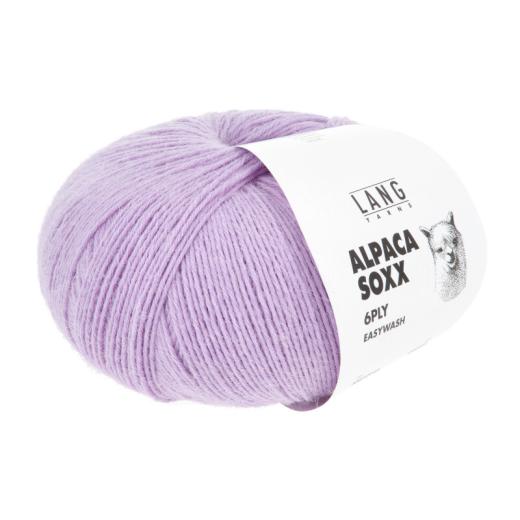 LANG YARNS Alpaca Soxx 6-fach - mauve (0145)