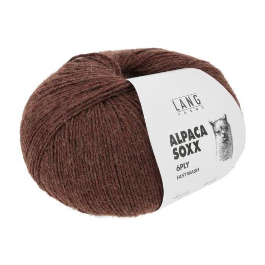 Alpaca Soxx 6-fach Lang Yarns - zimt mélange (0167)