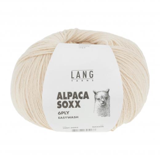 Lang Yarns Alpaca Soxx 6-fach - creme