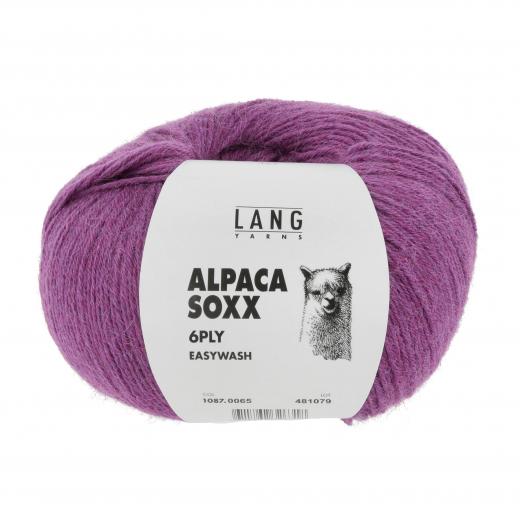 Lang Yarns Alpaca Soxx 6-fach - pink mélange