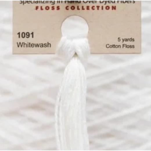 Whitewash - Weeks Dye Works Hand Dyed Floss
