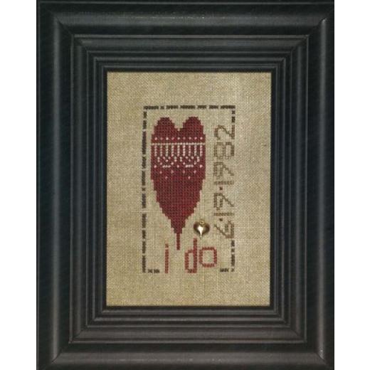 Heart In Hand Needleart - I Do