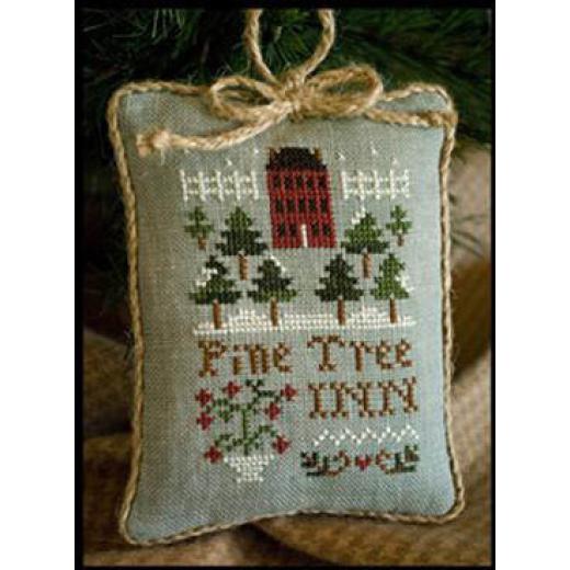 Little House Needleworks - 2011 Ornament Pine Tree Inn