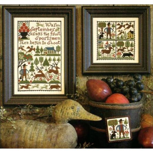 Prairie Schooler - September (Stickvorlage)