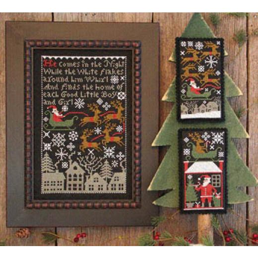 Prairie Schooler - Santas Night (Stickvorlage)