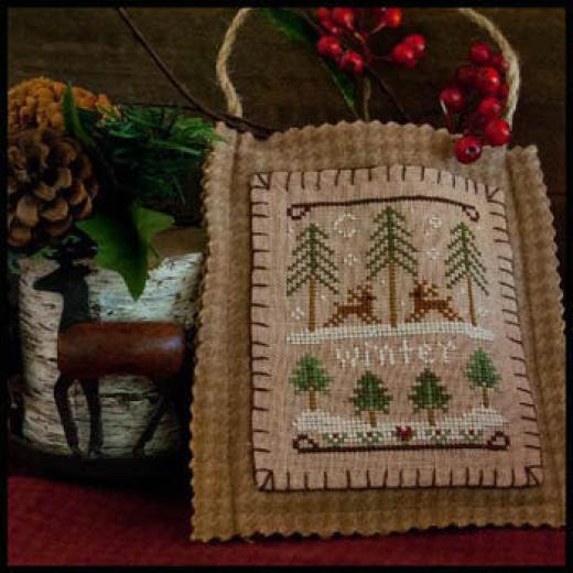 Little House Needleworks - 2011 Ornament Winter Forest