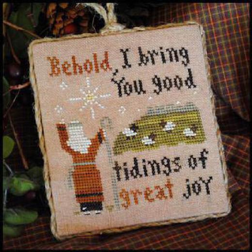 Little House Needleworks - 2011 Ornament Good Tidings