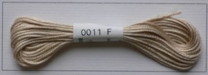 Soie dAlger Seidenstickgarn - Farbe 0011 F-Colours