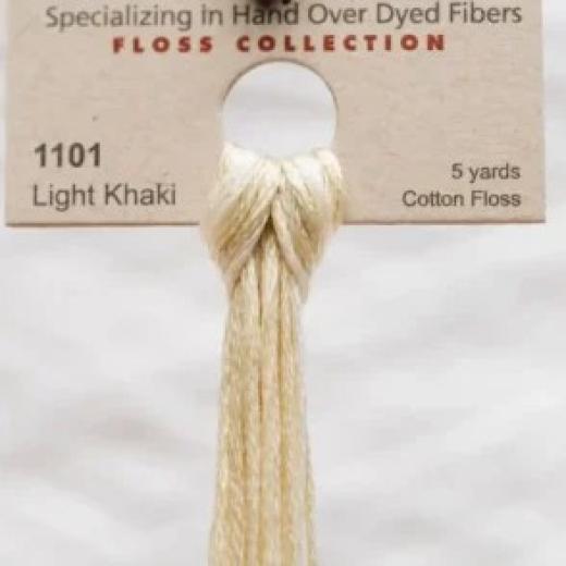 Light Khaki - Weeks Dye Works Hand Dyed Floss