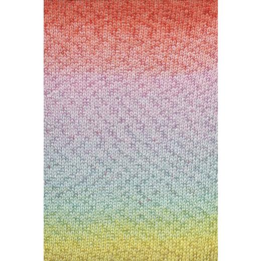 Paradise Lang Yarns - gelb-violett-türkis