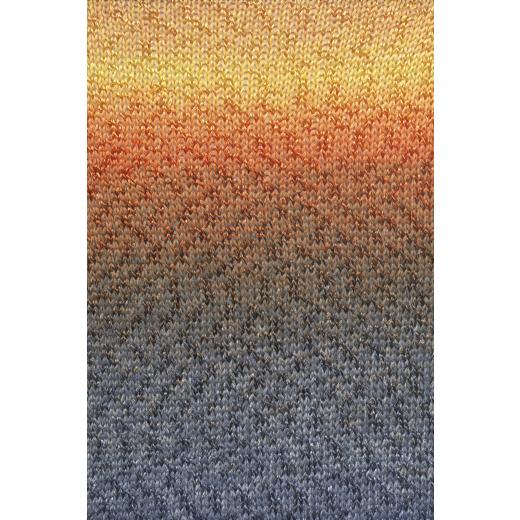 Paradise Lang Yarns - orange-gelb-lila