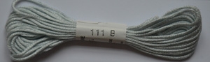 Soie dAlger Seidenstickgarn - Farbe 111 kühles blau