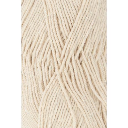LANG YARNS Quattro Lamé - creme (0002)