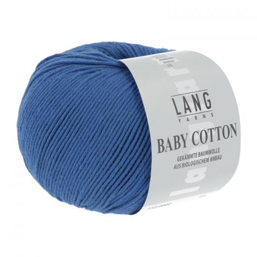Baby Cotton Lang Yarns - blau (0006)