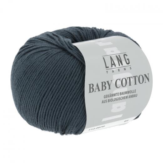 Baby Cotton Lang Yarns - dunkelgrau (0070)