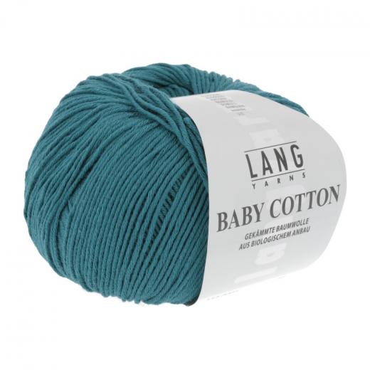 Baby Cotton Lang Yarns - petrol (0088)
