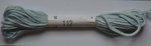 Soie dAlger Seidenstickgarn - Farbe 112 kühles blau