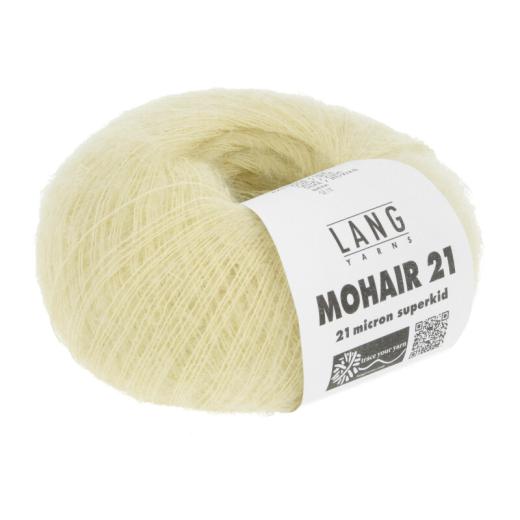 Lang Yarns Mohair 21 - edles Mohair-Seidengarn - gelb (0013)