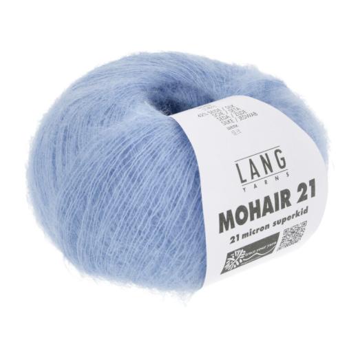 Lang Yarns Mohair 21 - edles Mohair-Seidengarn - hellblau (0021)