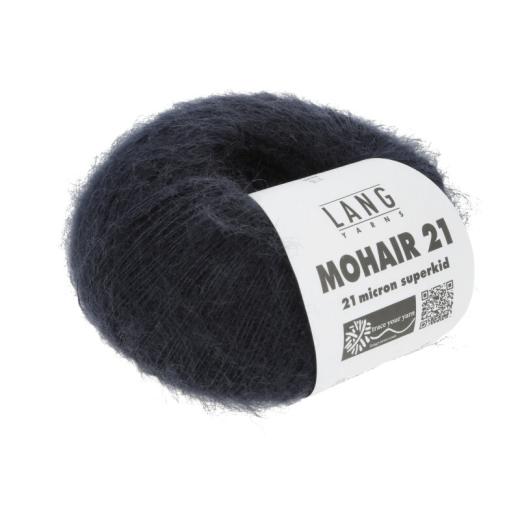 Lang Yarns Mohair 21 - edles Mohair-Seidengarn - navy (0025)