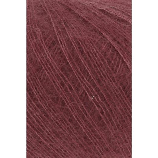 Lang Yarns Mohair 21 - edles Mohair-Seidengarn - dunkelrot (0063)