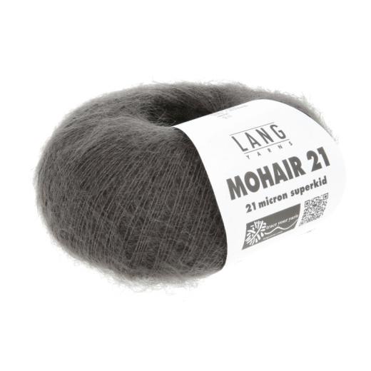 Lang Yarns Mohair 21 - edles Mohair-Seidengarn - espresso (0068)