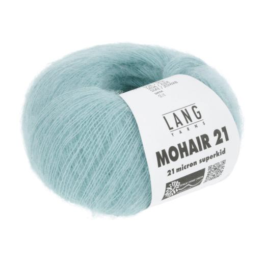 Lang Yarns Mohair 21 - edles Mohair-Seidengarn - acqua (0072)