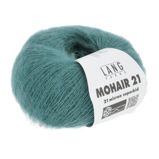 Lang Yarns Mohair 21 - edles Mohair-Seidengarn - atlantik (0074)