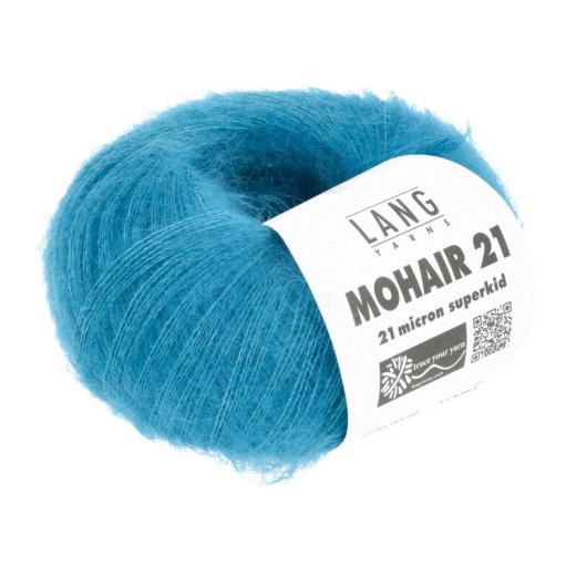 Lang Yarns Mohair 21 - edles Mohair-Seidengarn - türkis (0079)